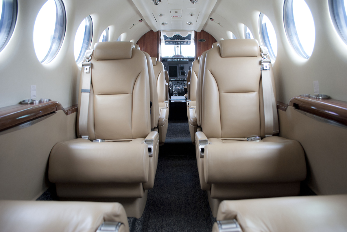 business jet Beechcraft King Air 350